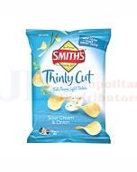 175G SMITH'S THINLY CUT SOUR CREAM & ONION
