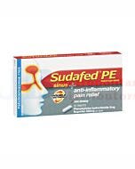 10 PACK SUDAFED SINUS & ANTI-INFLAMMATORY PAIN RELIEF