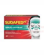 10 PACK SUDAFED SINUS & PAIN RELIEF