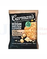 60G CARMAN'S WHITE CHOC & MACADAMIA PROTEIN COOKIE