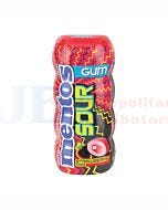 30G MENTOS SOUR GUM STRAWBERRY BOTTLE