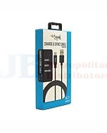 90CM SYNK MICRO USB CABLE BLACK