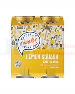 250ML 4 PACK NEXBA CRAFTED SODA LEMON SQUASH