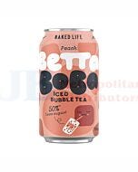 315ML NAKED LIFE BETTA BOBA ICED BUBBLE TEA PEACH
