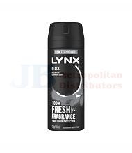 165ML LYNX DEODORANT BLACK