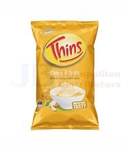 175G THINS CHEESE & ONION