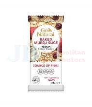 90G GO NATURAL BAKED MUESLI STRAWBERRY YOGHURT