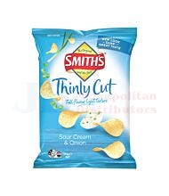 175G SMITH'S THINLY CUT SOUR CREAM & ONION