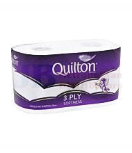 QUILTON TOILET TISSUE TWIN PACK