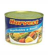 425G HARVEST STEAK & VEGETABLE