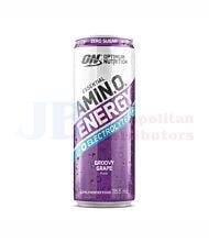 355ML OPTIMUM NUTRITION AMINO ENERGY + ELECTROLYTES SPARKLING GROOVY GRAPE