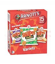 375G ARNOTTS SHAPES VARIETY MULTIPACK