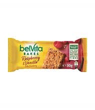 30G BELVITA BAKES RASPBERRY & VANILLA WITH CRANBERRY