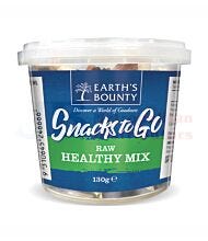130G EARTH'S BOUNTY SNACKS TO GO RAW HEALTHY MIX