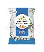 100G GO NATURAL HI PROTEIN VEGGIE CHIPS SEA SALT