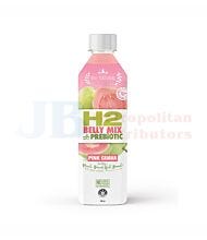 500ML H2 BELLY MIX WITH PREBIOTIC PINK GUAVA