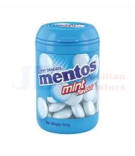 100G MENTOS BOTTLE MINT