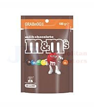 100G M & M'S  MILK CHOCOLATE
