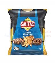 150G SMITHS CRINKLE GRILLED PEPPER STEAK