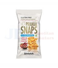 50G PIRANHA SNAPS ACTIVE PROBIOTIC LIGHT & TANGY SALSA