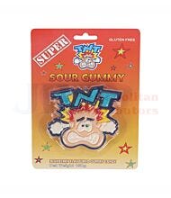 150G TNT HEAD SOUR GUMMY CANDY