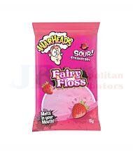 15G WARHEADS SOUR STRAWBERRY FAIRY FLOSS